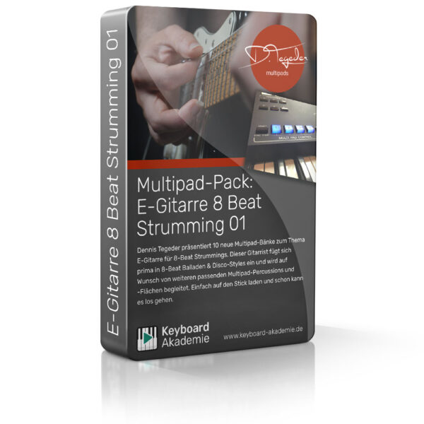 Multipads E-Gitarre 8 Beat Strumming vol. 1