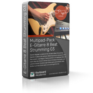 Multipad-Pack: E-Gitarre 8 Beat Strumming 03