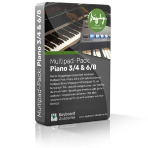 Multipad-Pack: Piano 3/4 & 6/8