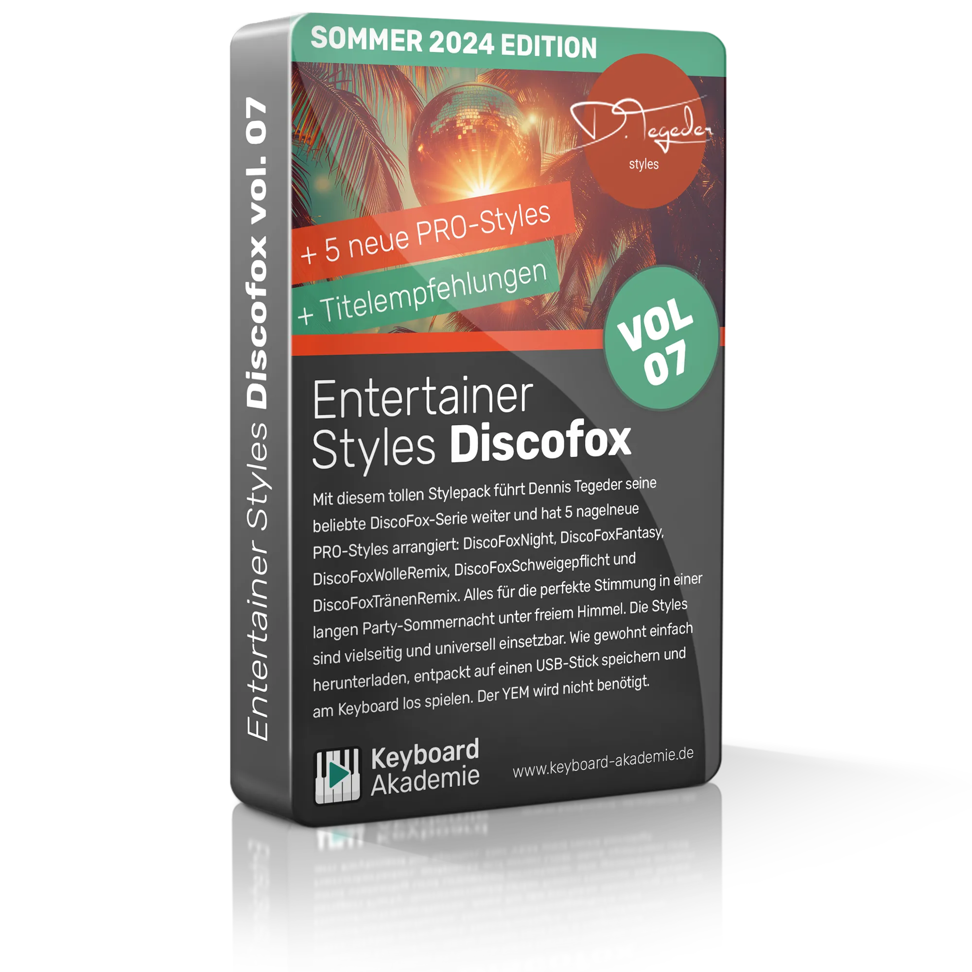 Produktbild Entertainer Styles Discofox vol. 07