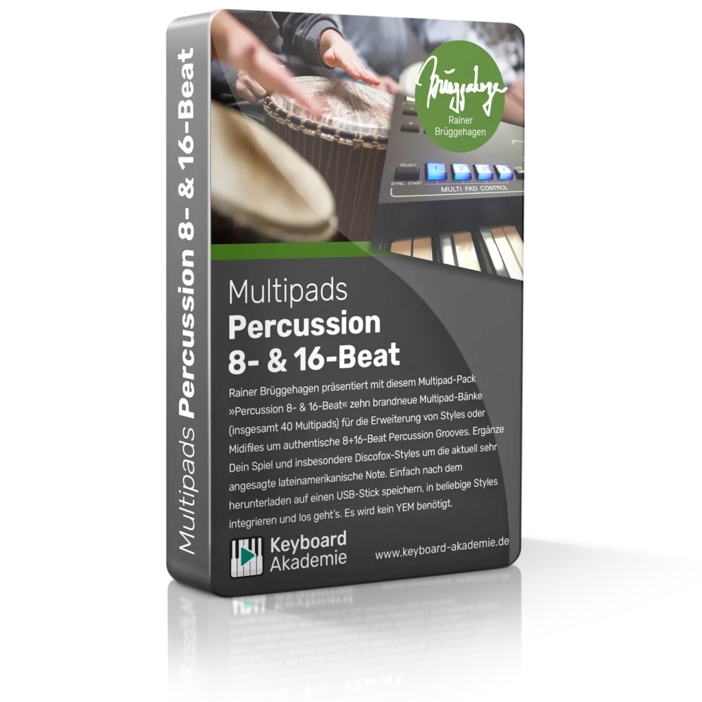 Video-Workshops, eBooks, Styles, Registrierungen, Multipads - Keyboard ...