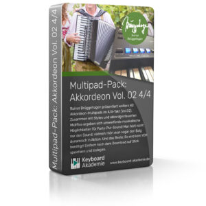 Multipad-Pack: Akkordeon Vol. 02 4/4 [Digital]
