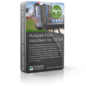 Multipad-Pack: Akkordeon Vol. 03 3/4