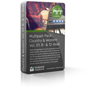 Multipad-Pack: Country & Western Vol. 01: 8- & 12-Beat [Digital]