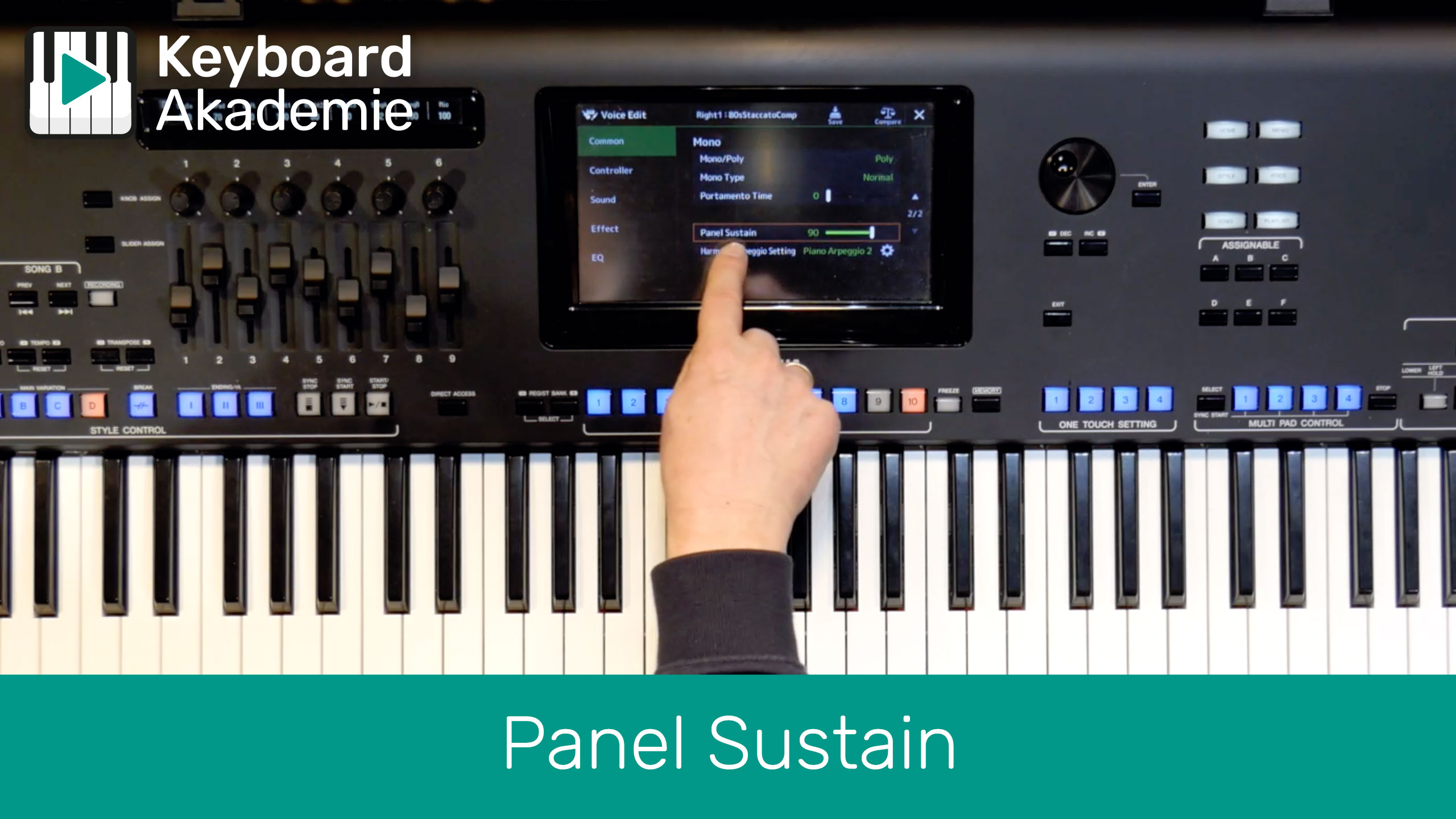 Panel Sustain | Genos | Power-Tipp