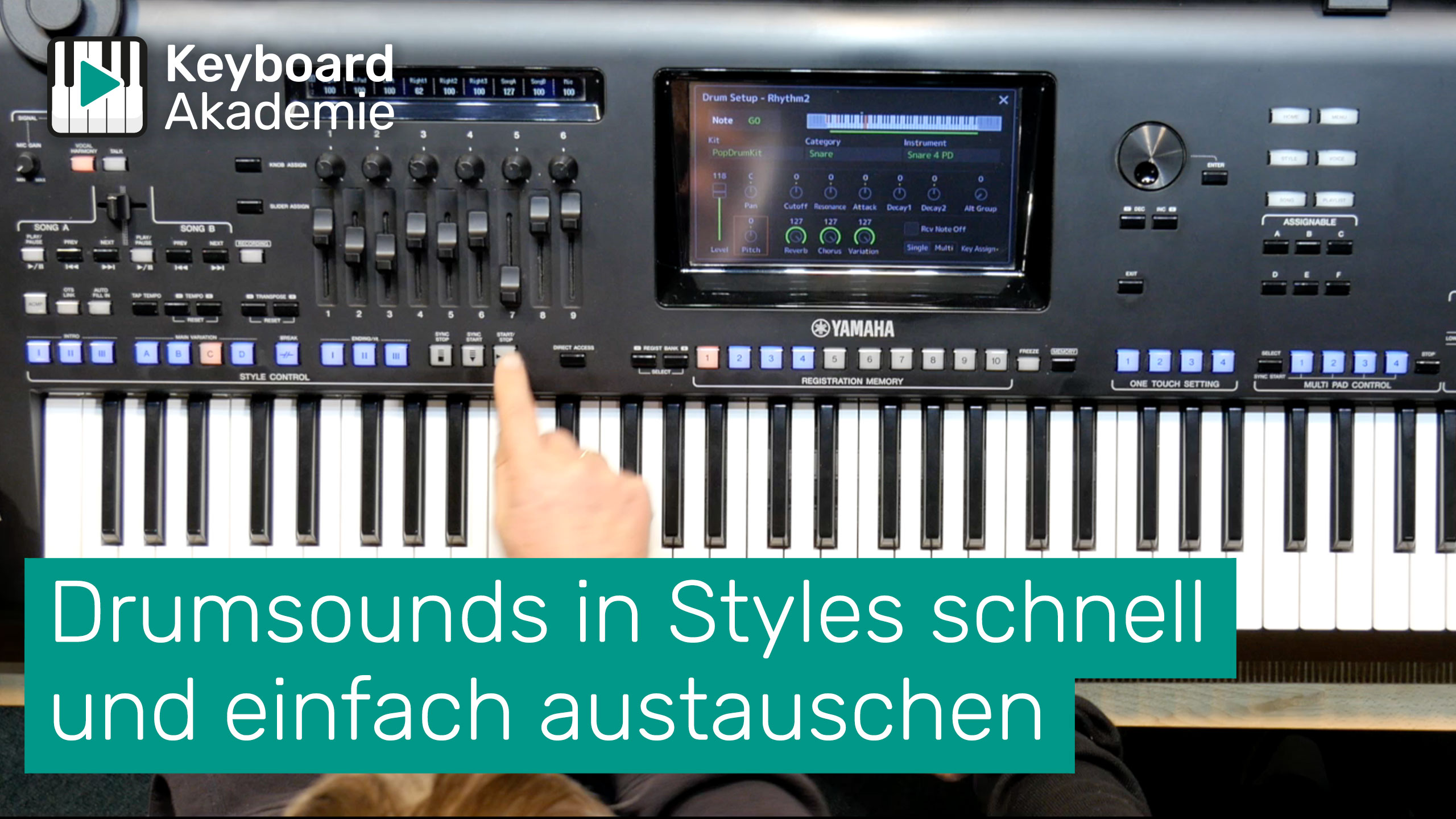 Drumsounds in Styles schnell und einfach austauschen | Power-Tipp