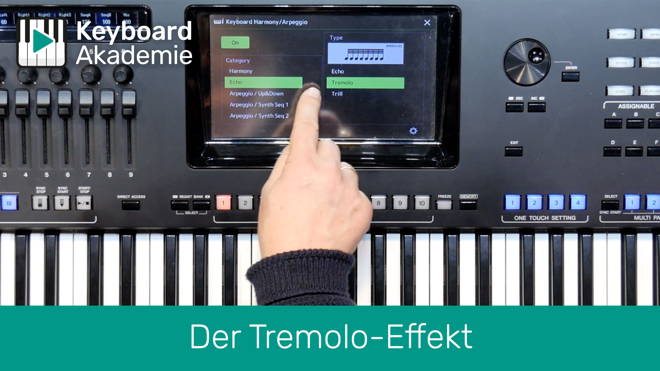 Der Tremolo-Effekt | Genos | Power-Tipp