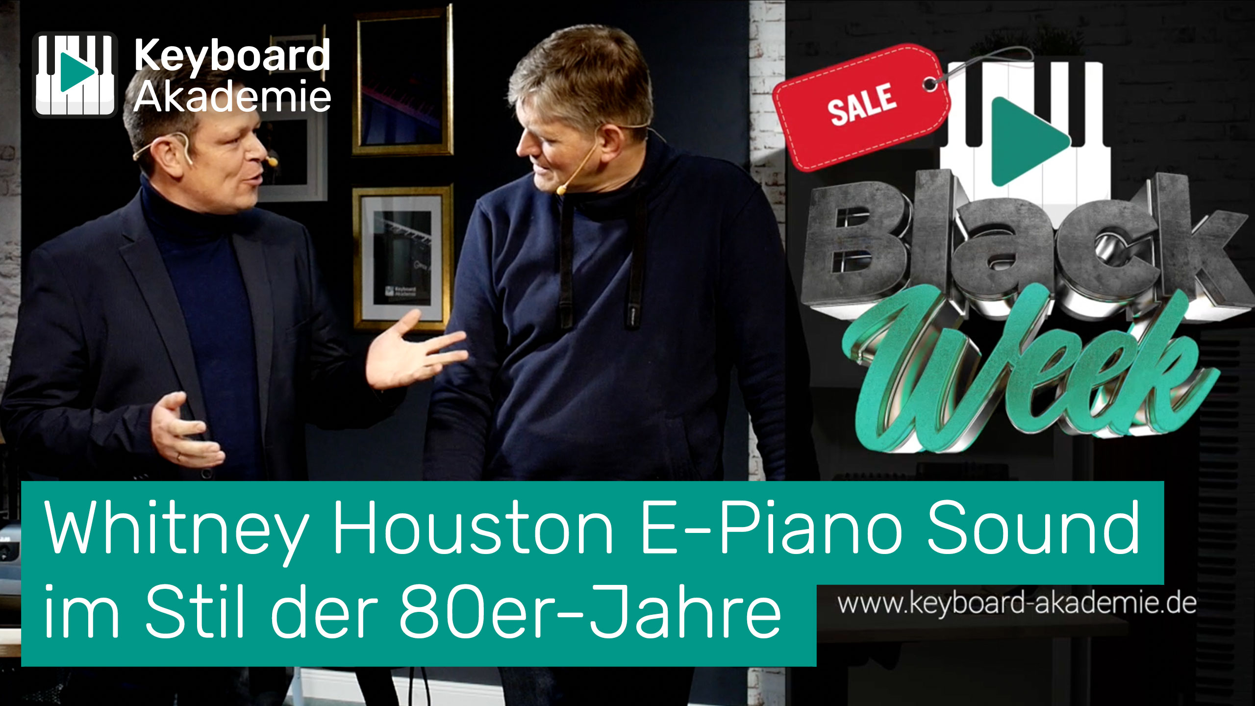 Whitney Houston E-Piano Sound im Stil der 80er-Jahre