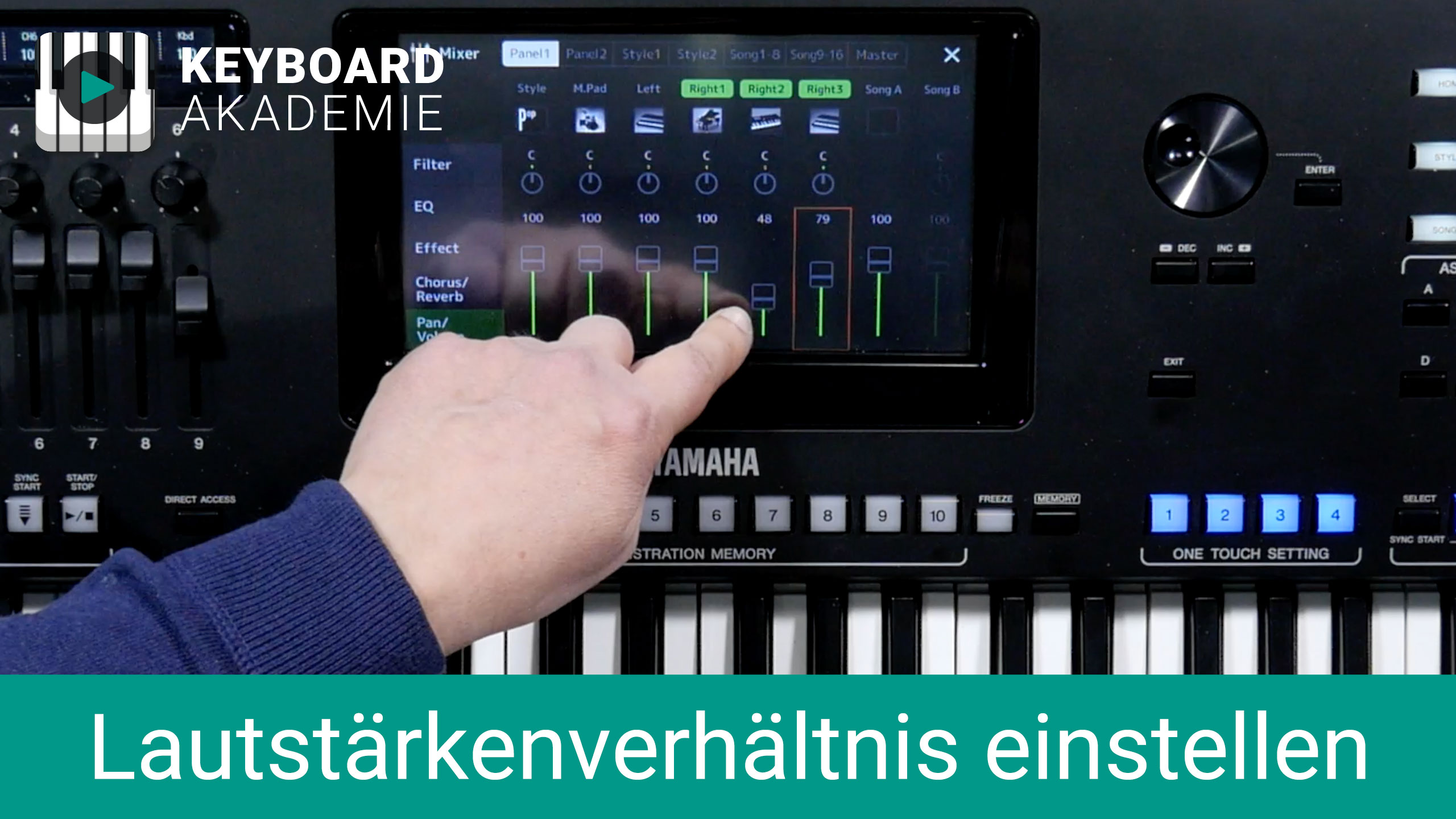 Lautstärkenverhältnisse am Genos einstellen (Version 1.2) | Power-Tipp
