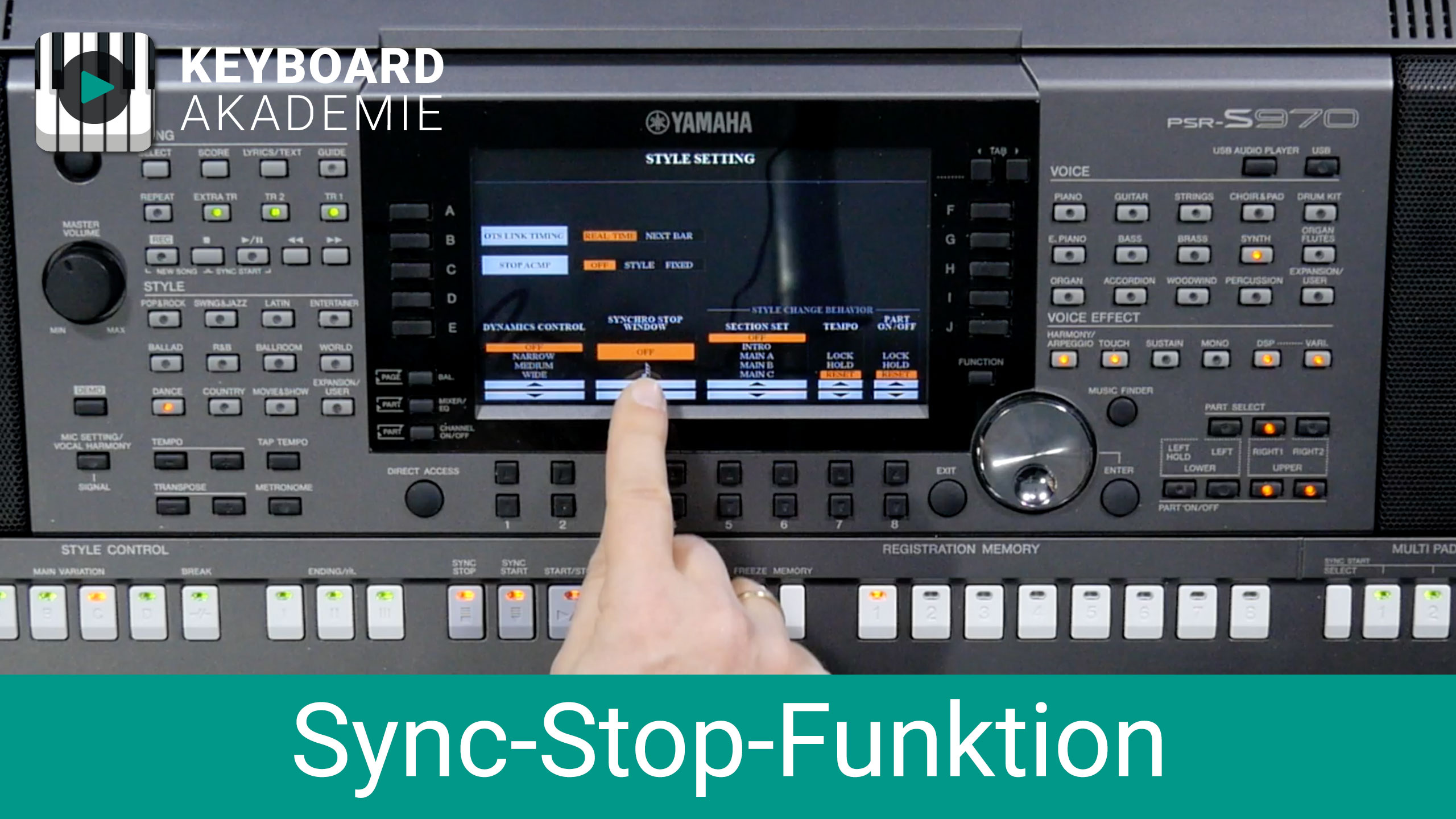Sync-Stop-Funktion | S970 | Power-Tipp
