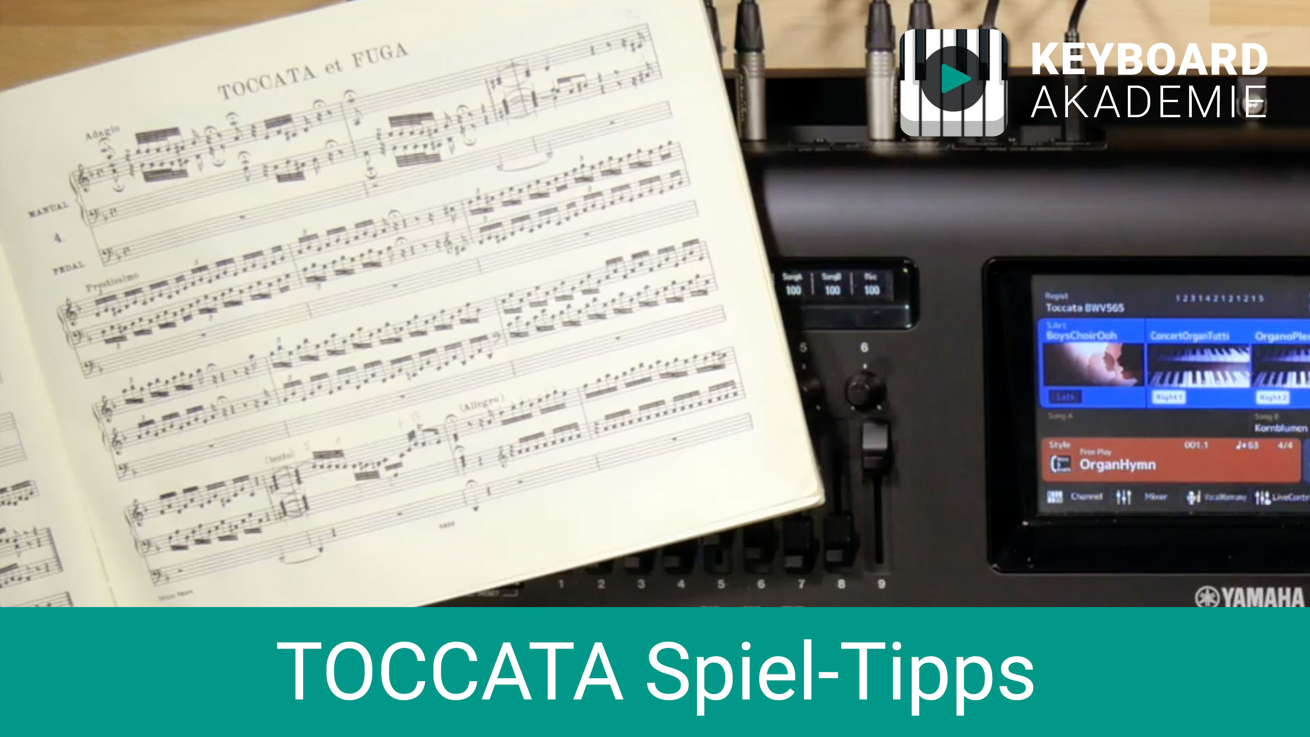 Toccata Spiel-Tipps | Genos, Tyros 5 | Power-Tipp