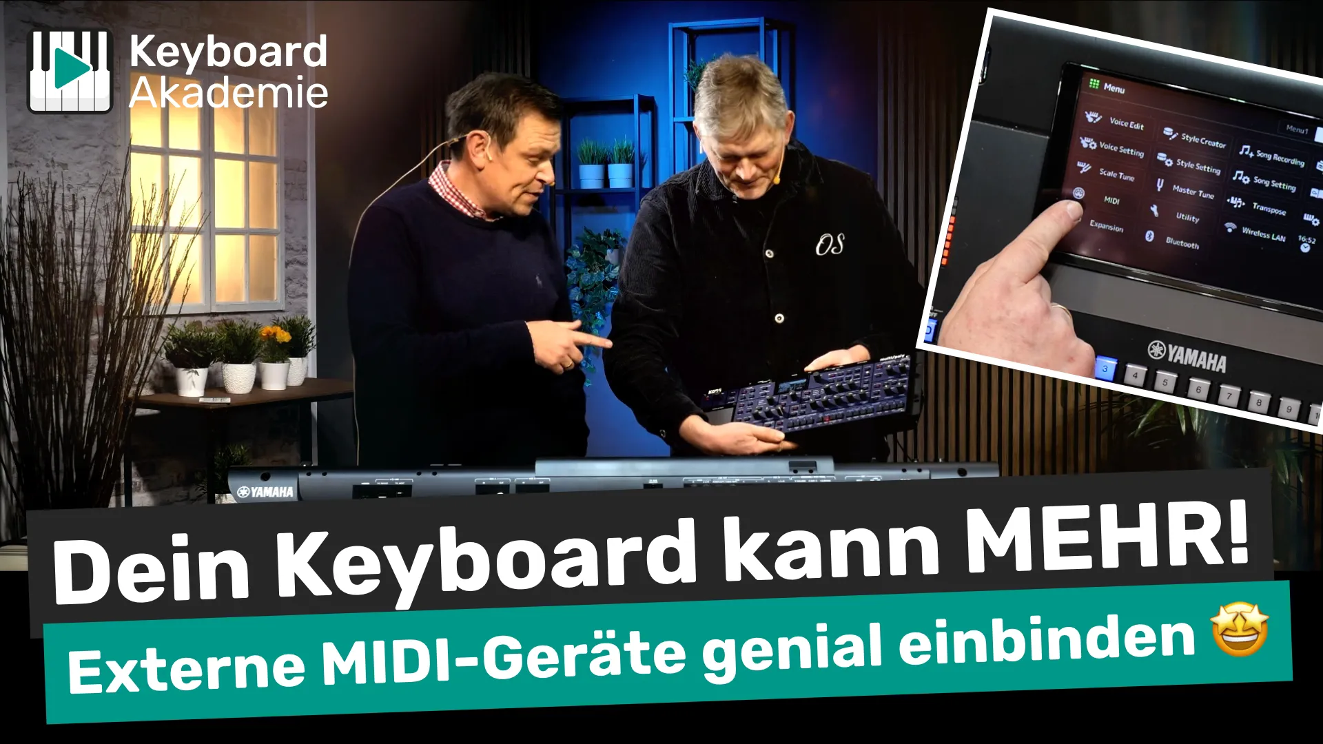 Dein Keyboard kann MEHR! Externe MIDI-Geräte genial einbinden.