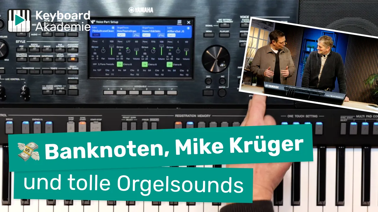 Banknoten, Mike Krüger und tolle Orgelsounds