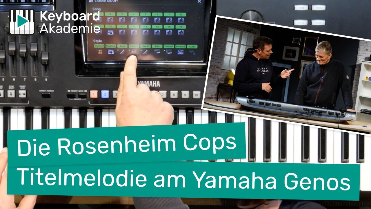 Die Rosenheim Cops Titelmelodie am Yamaha Genos