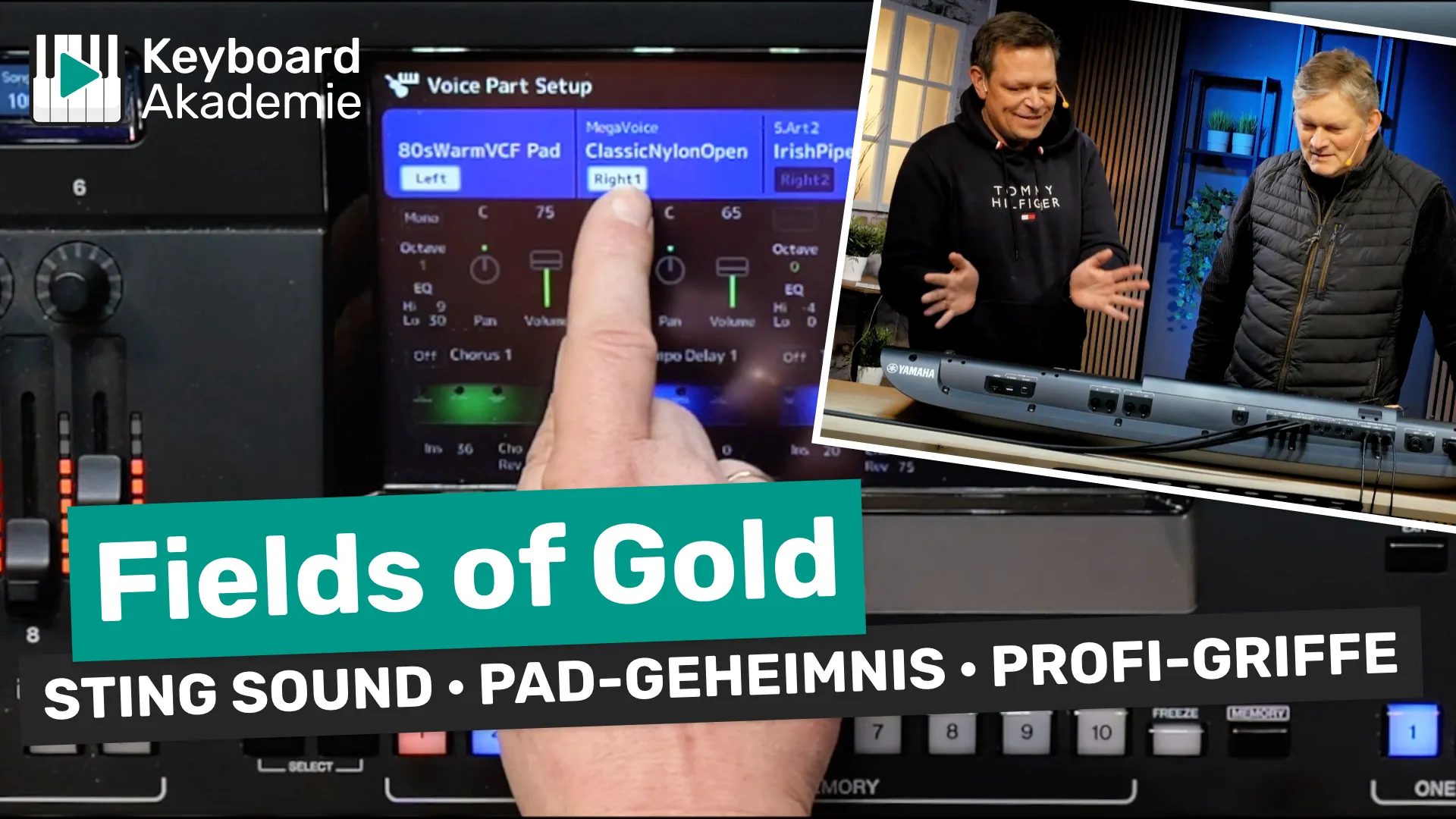 Klingt wie das Original: Das Geheimnis hinter dem „Fields of Gold“-Sound am Keyboard