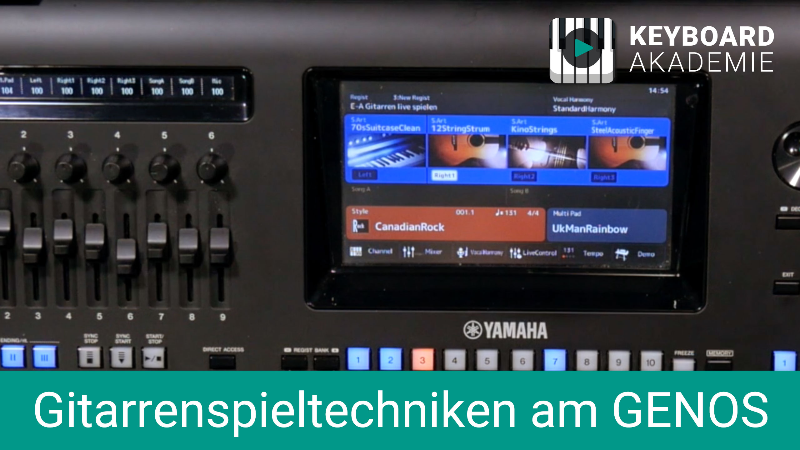 Gitarrenspieltechniken am GENOS | Power-Tipp