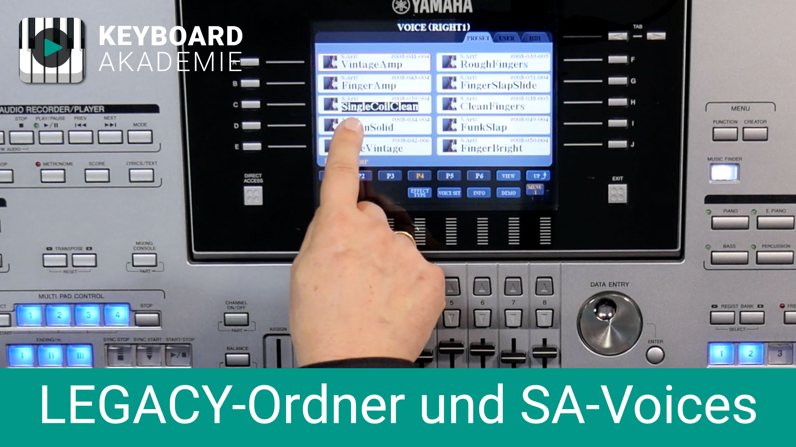 Legacy-Ordner und SA-Voices | Power-Tipp