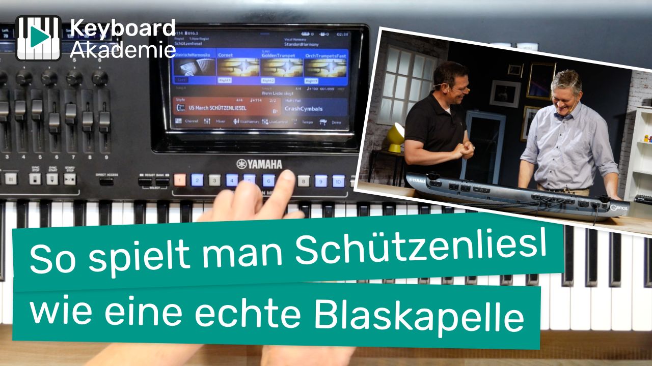 So spielt man Schützenliesl wie eine echte Blaskapelle