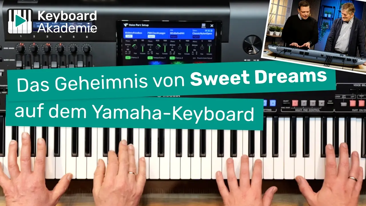 Entdecke das Geheimnis von »Sweet Dreams« auf dem Yamaha Keyboard | vierhändiger Power-Tipp