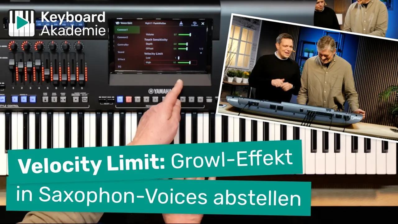 Velocity Limit: Growl-Effekt in Saxophon-Voices abstellen