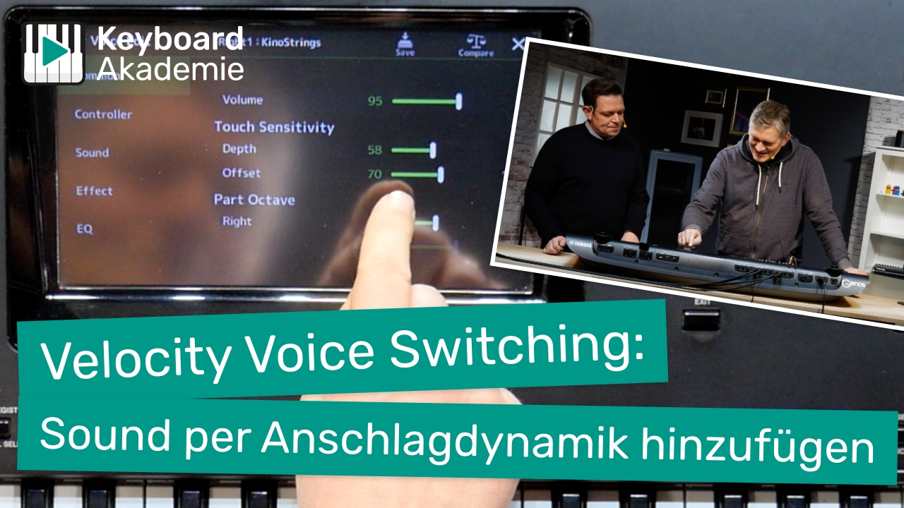 Velocity Voice Switching: Einen weiteren Sound per Anschlagdynamik hinzufügen | Power-Tipp