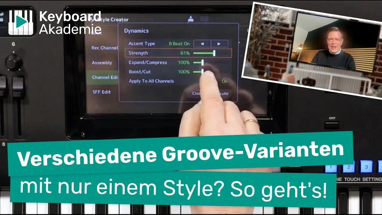Verschiedene Groove-Varianten mit nur einem Style? So geht’s!