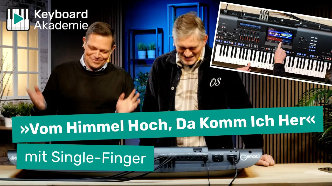 »Vom Himmel Hoch, Da Komm Ich Her« mit Single-Finger: Unsauber spielen, damit es sauber klingt