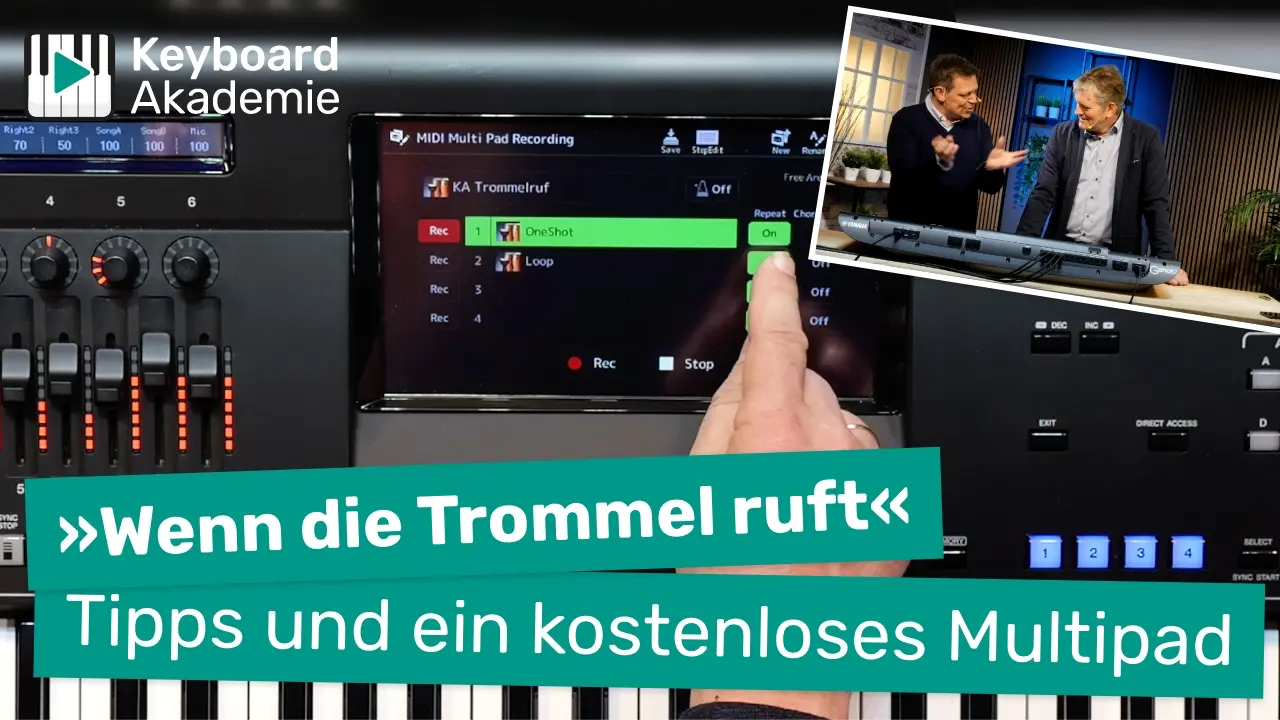 »Wenn die Trommel ruft« – Tipps und ein kostenloses Multipad