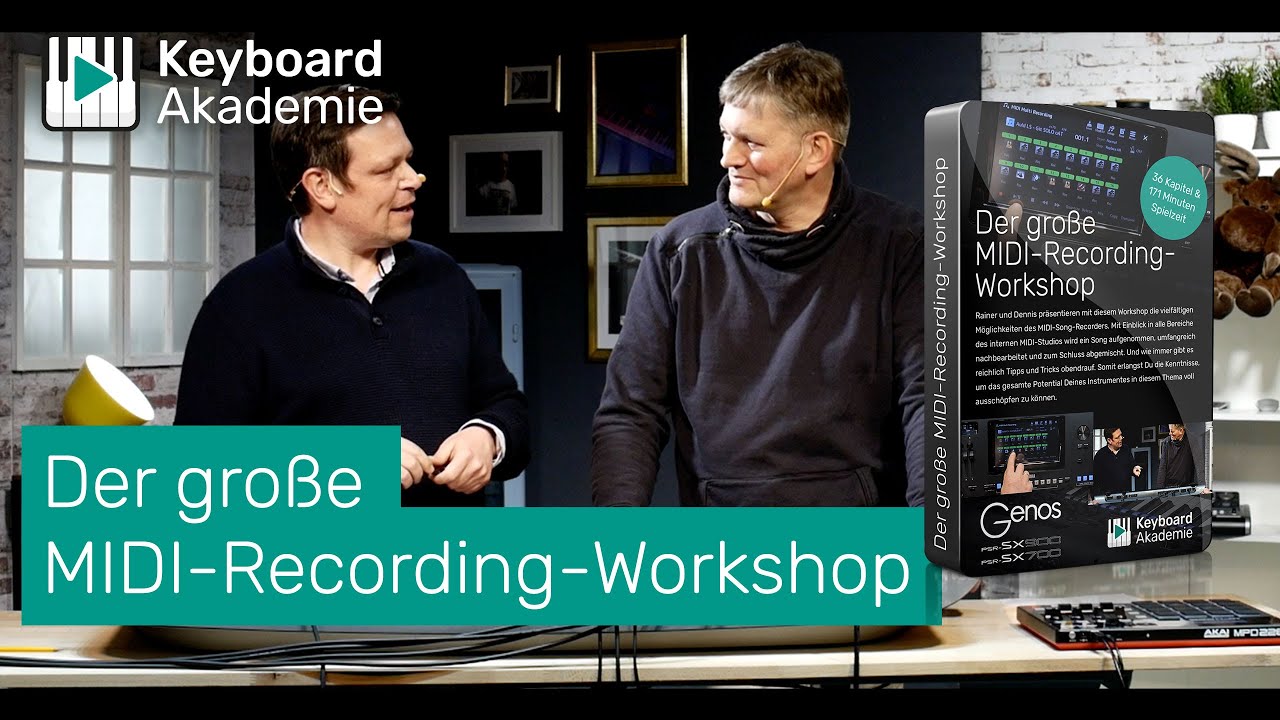 🎹 Der große MIDI-Recording-Workshop | Jetzt erhältlich! 🎉