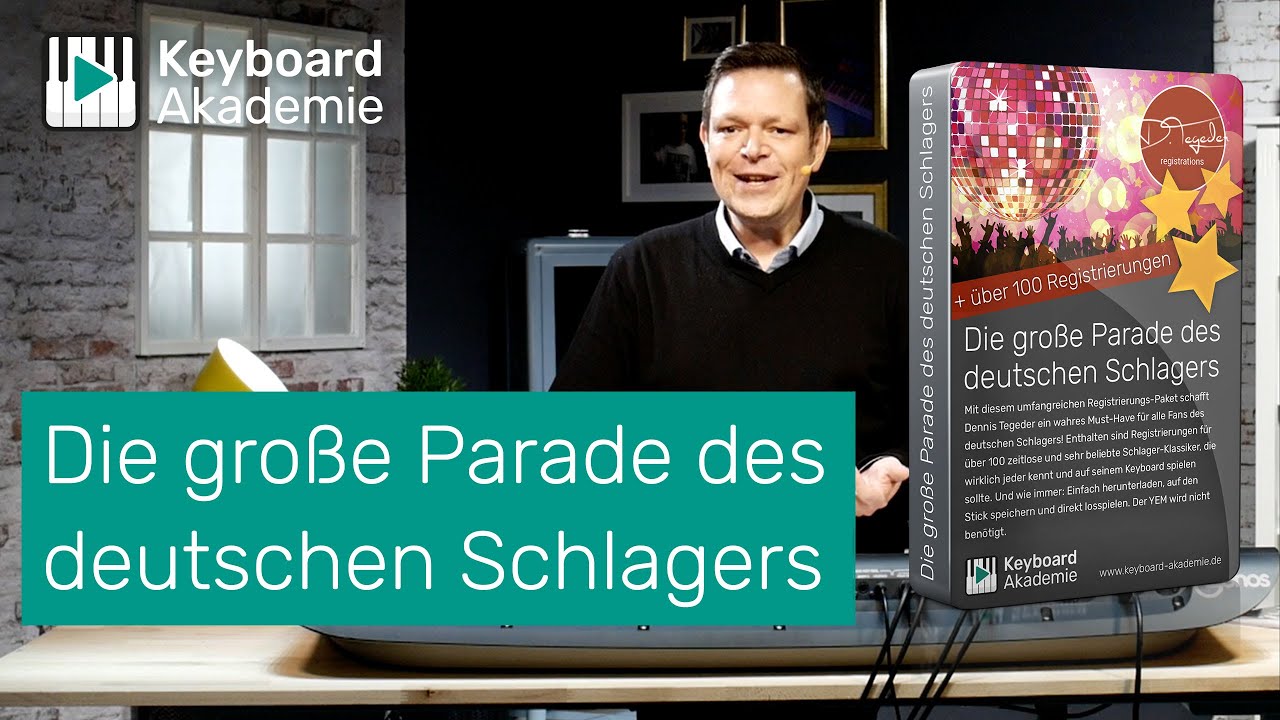 🤩 Die große Parade des deutschen Schlagers | Genos, Tyros 5, PSR-SX900 | über 100 Registrierungen