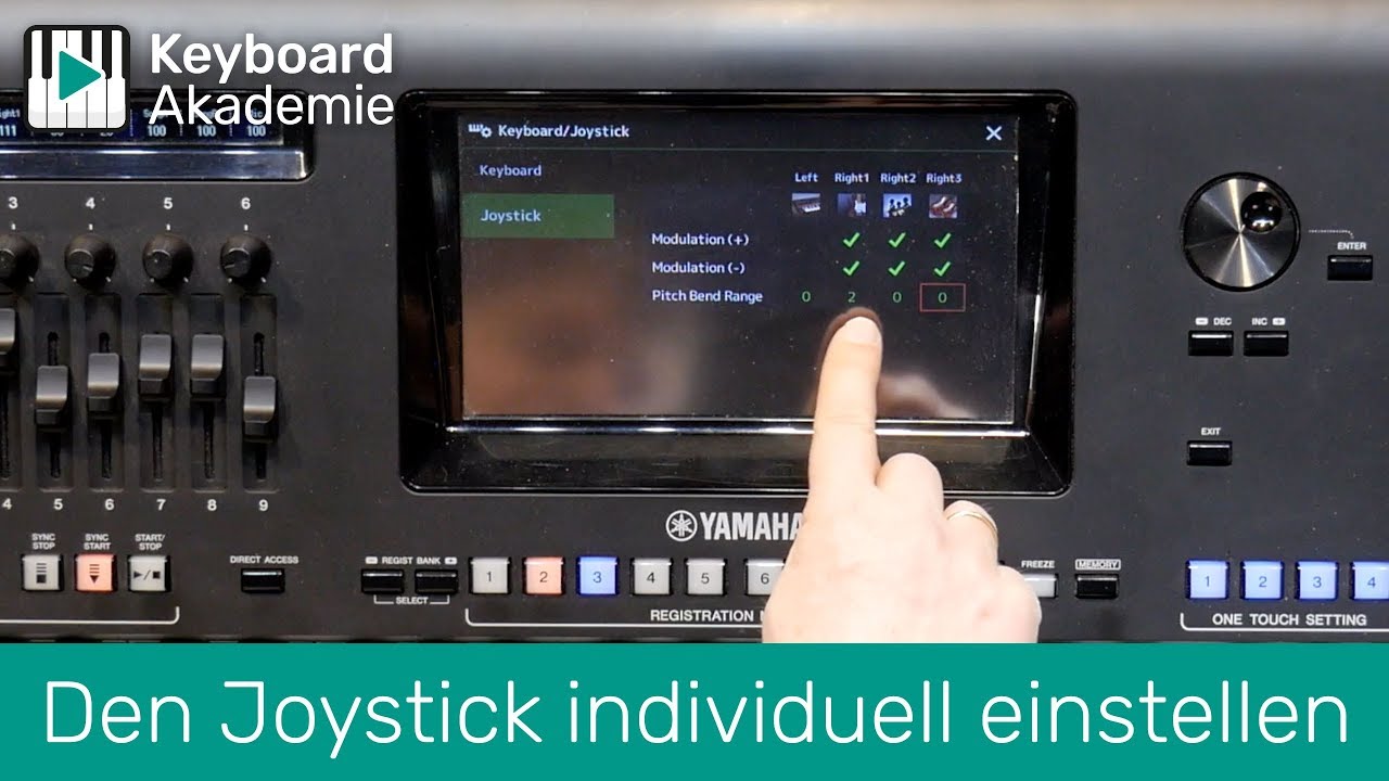 [ Über Ostern 20 % Rabatt-Aktion ] Den Joystick individuell einstellen | Genos | Power-Tipp