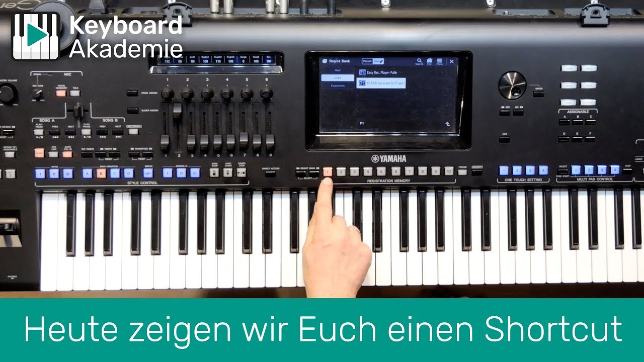 Heute zeigen wir Euch einen Shortcut | Power-Tipp | Genos, Tyros, PSR