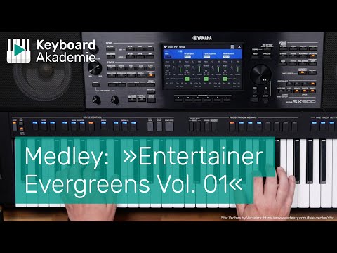 Ein Medley mit dem Style-Pack »Entertainer Evergreens Vol. 01« auf dem SX900 // KA live