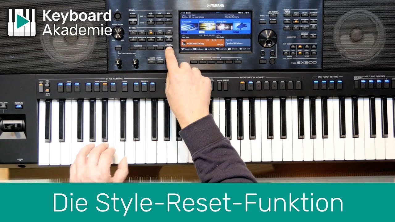 Die Style-Reset-Funktion | Power-Tipp | SX900 | Genos ab Firmware v2.0