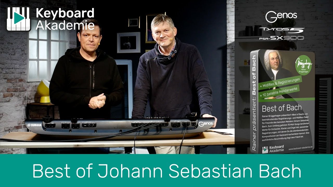 Best of Johann Sebastian Bach | Genos | Tyros5 | PSR-SX900